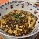 福満屋 - カキ入り麻婆豆腐の丼