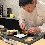 鮨 にし岡 - 雲丹