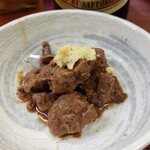 たつみ - 鶏肝煮、おろし生姜がアクセント