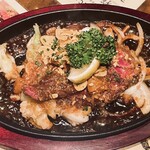 Ninniku Baru Za Ga-Rikku Nakano - サガリのステーキ