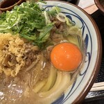 Marugame Seimen - 焼きたて肉うどん（UP）