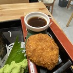 鬼平せんぎょてん - マグロのメンチカツ