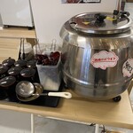 鬼平せんぎょてん - 鯛だしコーナー