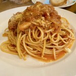 Cucina Italiana ANGOLO - 豚肩ロースを煮込んだトマトスパゲッティ