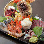 Sashimi Izakaya Shou - 三陸の旬魚を盛り合わせで『刺身盛り合わせ』