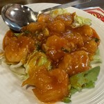 台湾料理 味鮮館 - エビチリ