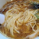 Shina Sobaya - 麺のアップ