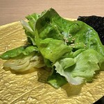 やきにく九 - 金胡麻チョレギサラダ