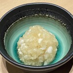 やきにく九 - 大根おろし