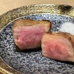 やきにく九 - 極上タン　厚