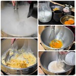 やきにく九 - 液体窒素のアイスクリーム