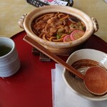 和食麺処 サガミ - 味噌煮込みうどん単品。税込。