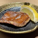 やきにく九 - 極上タン　薄