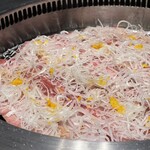 やきにく九 - 極上タン　葱