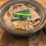 国分寺そば - 味付け、最高　肉豆腐800円