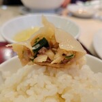 Gyouza Densetsu - 餃子セットの餃子＆ライス