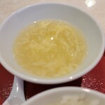 Gyouza Densetsu - ランチ玉子スープ