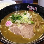 ラーメン人生JET600 - カレーらーめん＋ご飯セット