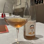 ボン・ヴィラージュ・オゼ - ★DOMAINE ENGEL / Orange In Alsace 2020 (フランス)シェフがペアリングしてくださったナチュラルなオレンジワイン。白身のお魚と合いました！タンニンもしなやか！