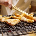 炎水 - 早速焼き上げるのは横隔膜
