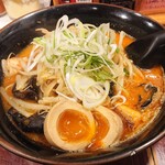 北海道らーめん ひむろ - オロチョンラーメン(味玉トッピング)