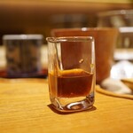 炎水 - 味変アイテムのポン酢は途中から投入します。