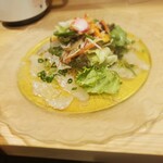 カジュアルフレンチBar 7FUKU - カレイのカルパッチョ
