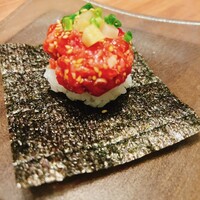 東京焼肉 黒木 - ユッケ寿司