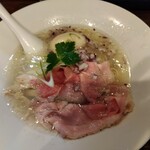 ヌードル マイスター 源九 - 味玉貝だし塩ラーメン  950円