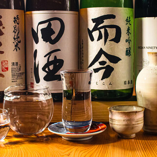 豊富なドリンク