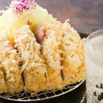 絹のとんかつ 舞花食堂 - 料理写真:絹の特上ロースかつ