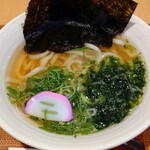 Udon To Soba I No Ichi - 鈴鹿産海苔とアオサのうどん 600円