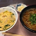 そば処 むさし本店 - 親子丼セット ¥850