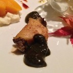 卯夢 - 鮑の肝ソースあえ