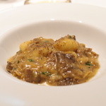 リストランテ ペガソ - Dec, 2013 村上農場の男爵ニョッキ　仔牛のラグーソース