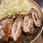 かつれつ飛鳥 - にんにくかつ定食