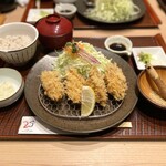 咲々亭 - 料理写真:・白いかきフライ定食 4個 1,690円/税込