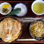 Eirakuan Honten - かつ丼※ミニそば付き