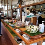 Organic Restaurant sizen - サラダコーナー