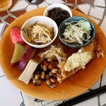 Organic Restaurant sizen - えのき南蛮とおかず色々