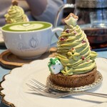 ペチカスケマサコーヒー - 『抹茶ラテ(HOT)』
      『ピスタチオツリー』