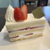 コンディトライ カラス - 季節のショートケーキ。いちご。580円。