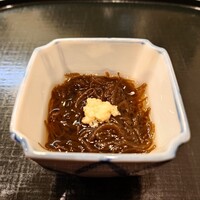 天ぷら 天源 - もずく酢