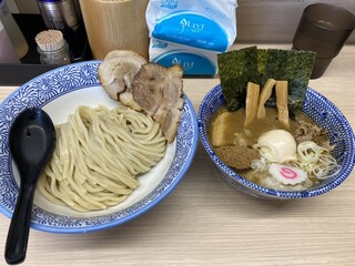 NOROSHI - つけ麺並盛＆狼煙特製トッピング