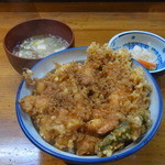 Tenkou - 2013.12)かき揚げ天丼（９４０円）