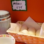 よつ葉や - 無料サービス(ゆでたまご、海苔）