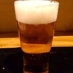 うなぎや せきの - 生ビール