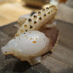 器楽亭 - アオリイカと下足、七味で