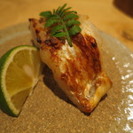 器楽亭 - 甘鯛焼き、木の芽のせ