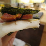 器楽亭 - カラスミ焼き餅